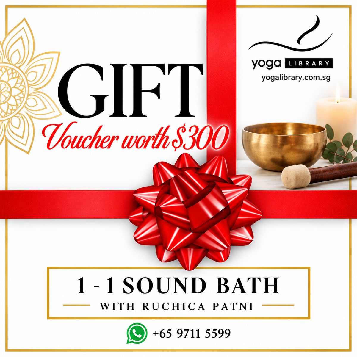 Sound Bath Gift Voucher