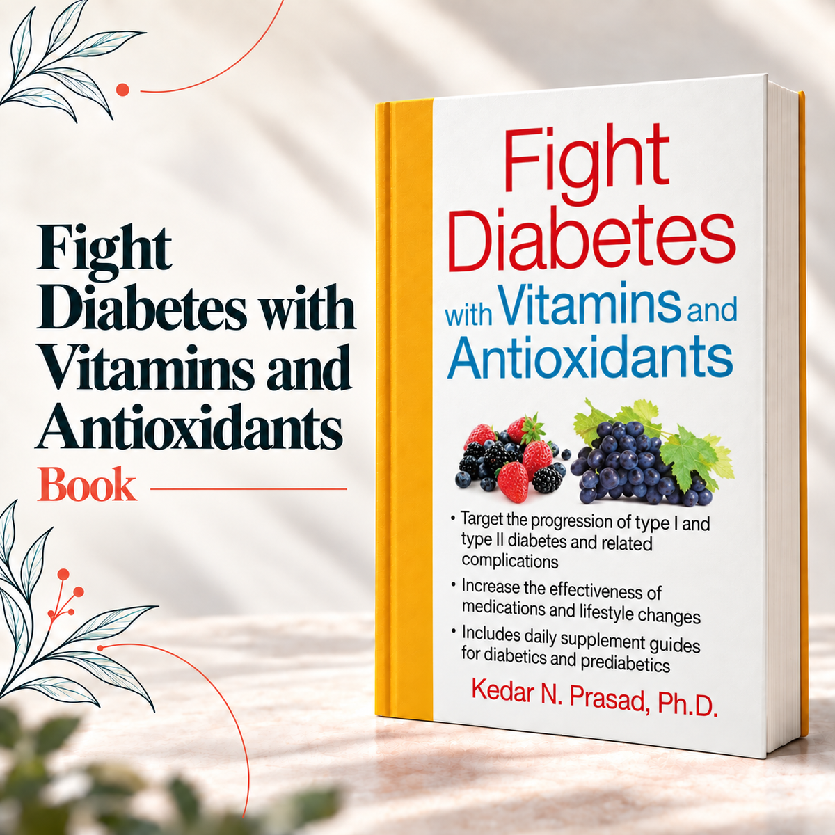 Book - Fight Diabetes with Vitamins and Antioxidants