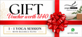 Gift Voucher: 1-Hour Yoga Class