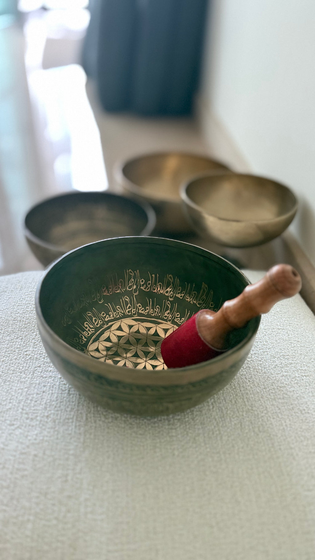 Himalayan Tibetian Sapt Dhatu Sound Bowls