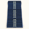 Yoga Acupressure Mat, foldable 3-panel