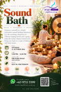 Sound Bath, Saturday 31 October 2026, 5:30–6:30 PM, Orchard Road