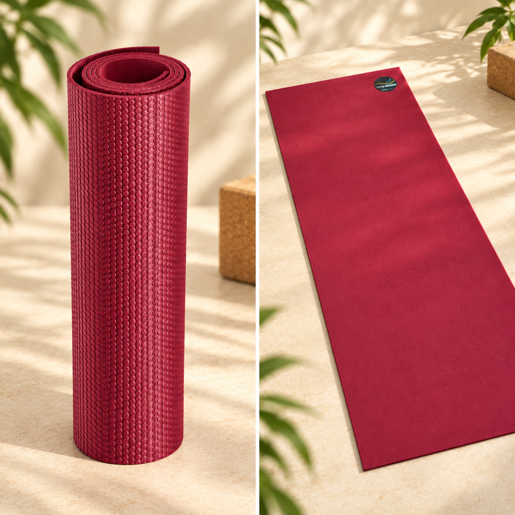 Yoga Mat Premium (Burgundy)